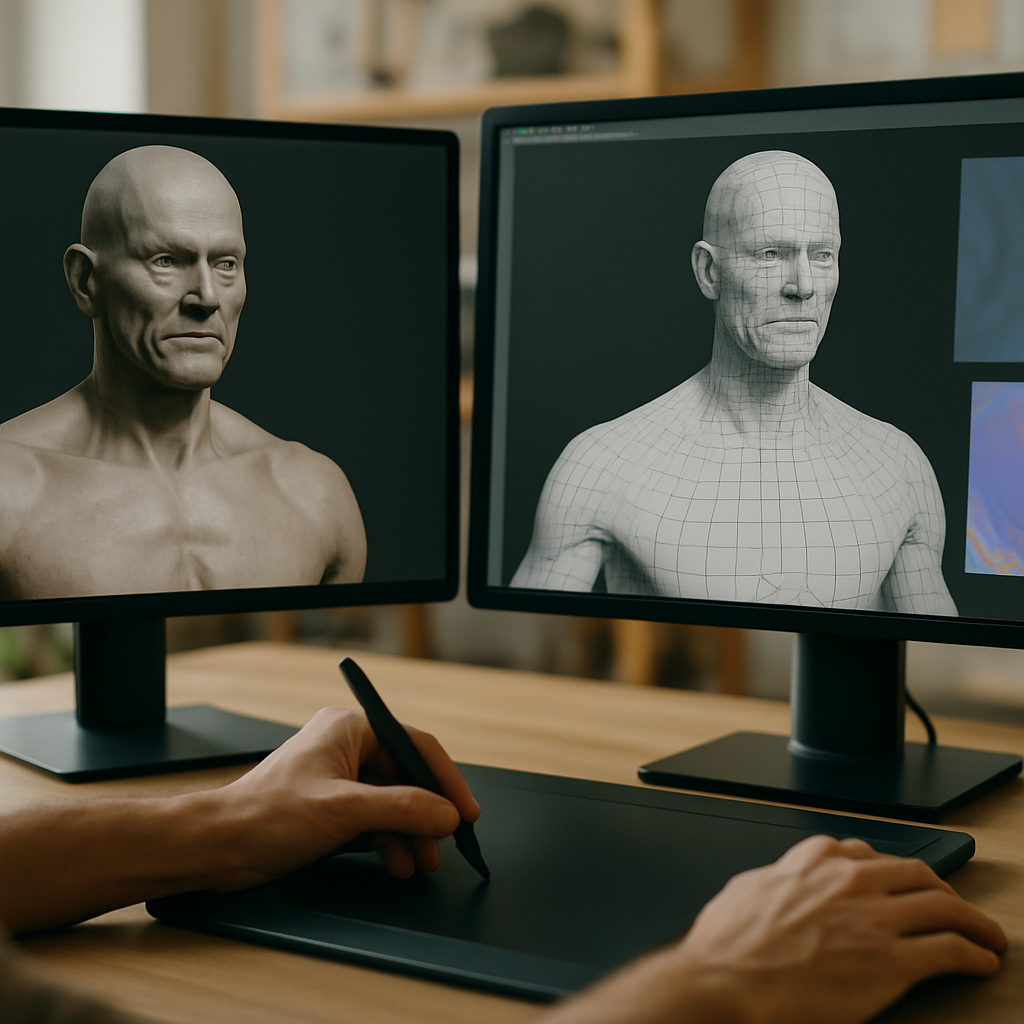 AO Modeling: Retopologie-Optimierung für hochwertige Meshes
