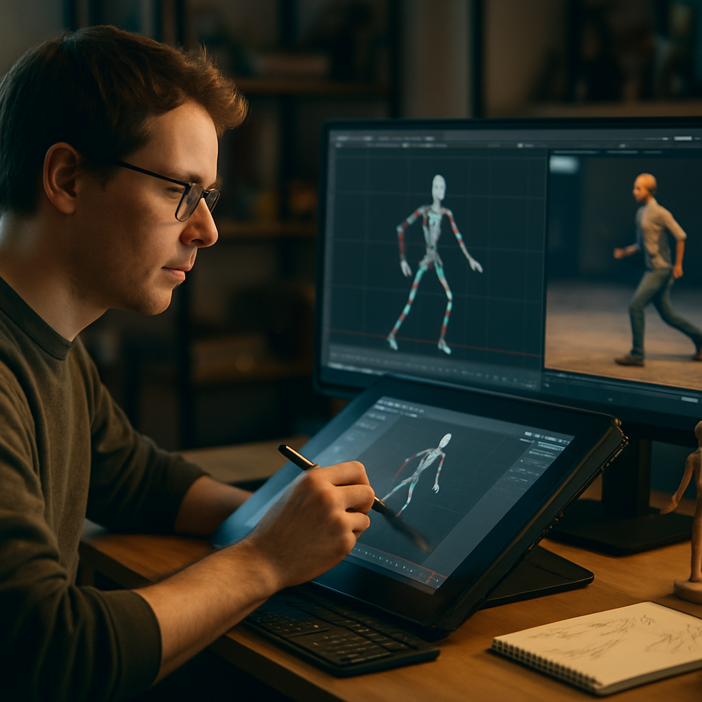 Animationen und Rigging von AO Modeling: hochwertige 3D-Charaktere