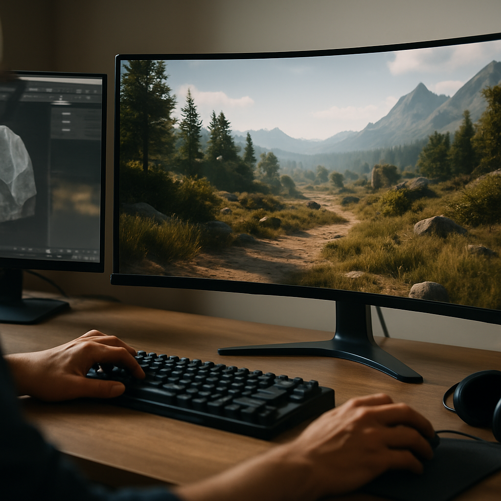 AO Modeling: VRR und Bildglättung für flüssiges Gaming